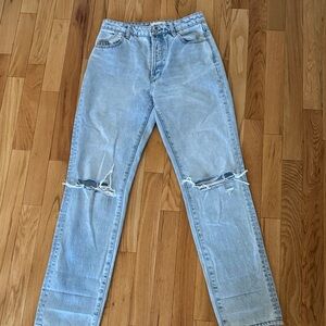 Rollas Classic Straight Jeans, size 26